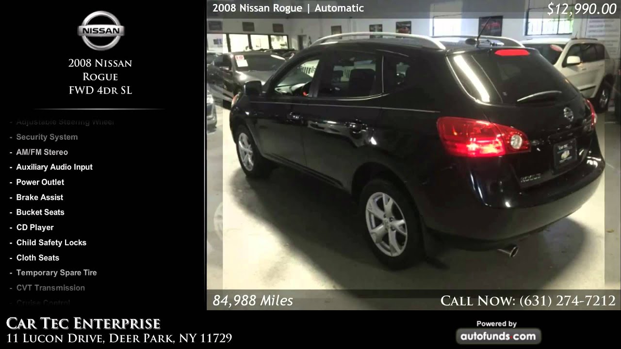 Used 2008 Nissan Rogue Car Tec Enterprise, Deer Park, NY YouTube