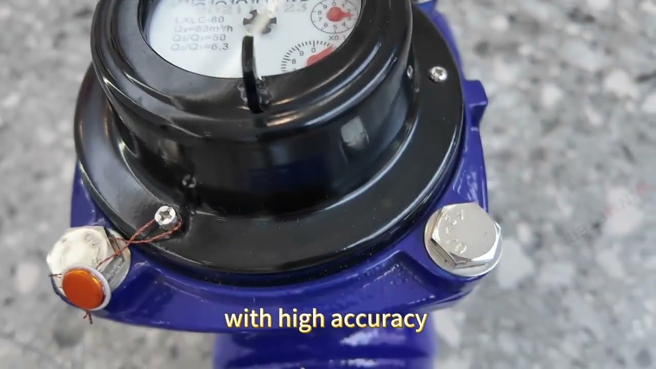 Horizontal Spiral Water Meter: Stops Wasted Water (Fits Regular Pipes!)