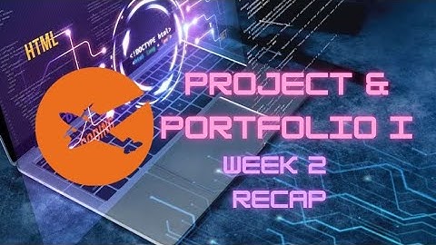 Full Sail Online Game Dev Month 7 Project & Portfolio I W2 - Recap