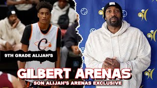 Gilbert Arenas and Phenom Son Alijah Arenas Exclusive " Super team or develop as a player?