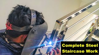 Steel Staircase Design & Installation  Complete step by step instructions  A2Z Construction