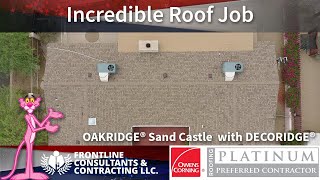 Owens Corning Sand Castle Oakridge Shingle Roof Replacement | Frontline Consultants &amp; Contracting