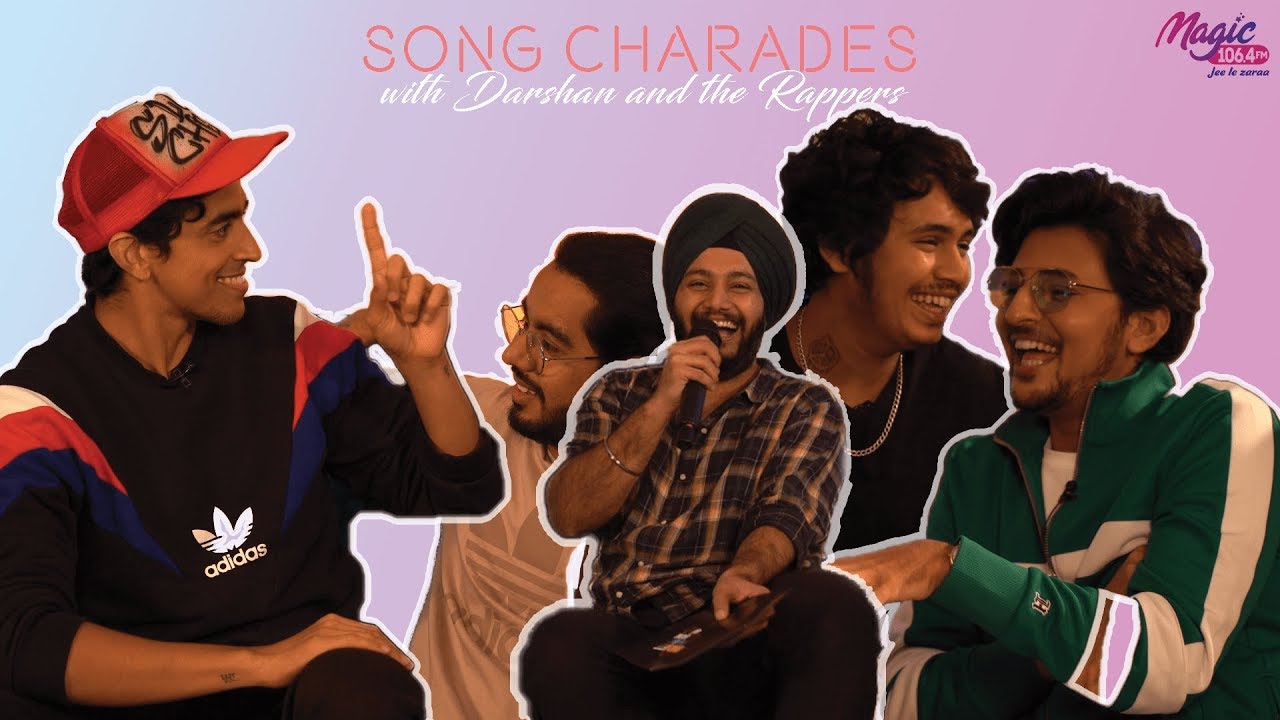 Song Charades Game | Darshan Raval with SlowCheeta, SpitFire, Kaam Bhari | RJ Karam