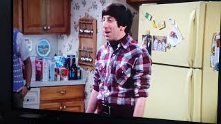 big bang Howard sticky floor