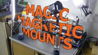 Camera and Lighting Supports: Making Switchable Magnetic Mounts for 11 Inch Magic Arms