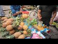 King of Fruits Ninja | Testy Masala Pineapple Roadside Healthy Street Food of Bangladesh