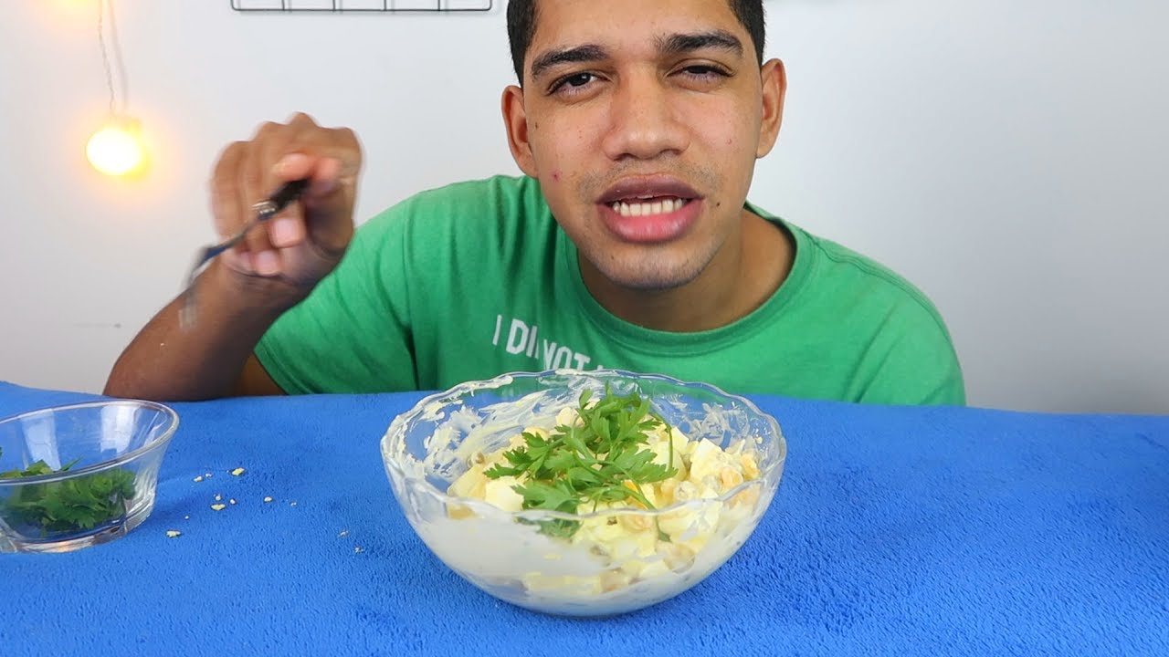 FIZ A INCRIVEL SALADA DE OVOS