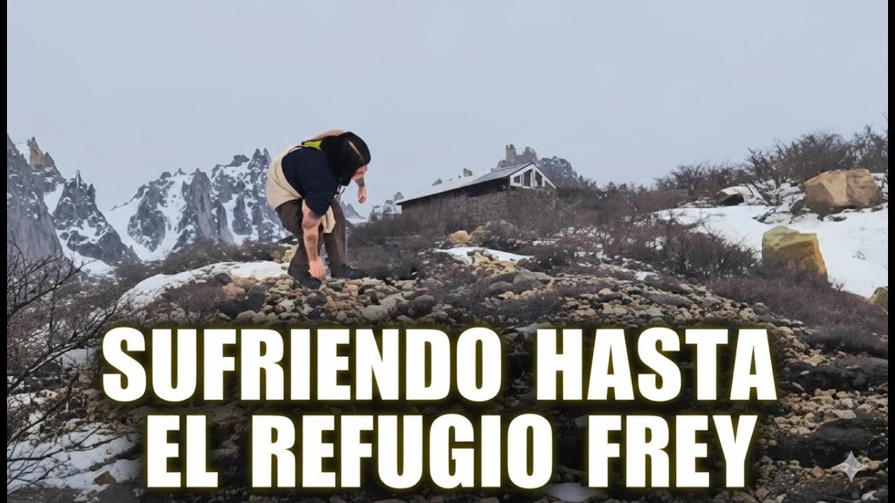 RUMBO AL REFUGIO FREY, UNA TRAVESÍA ÉPICA DE 10 KM EN PLENO BARILOCHE