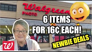 WALGREENS NEWBIE DEALS (9/3 - 9/9) | Grab 6 Items for 16¢ each!