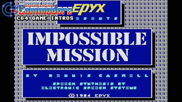 C64 Game Intro: Impossible Mission (Epyx,1984)