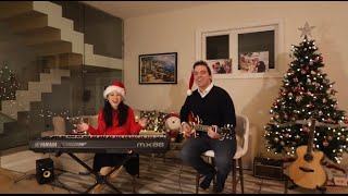 Winter Wonderland - Michael Bublé and Rod Stewart || #christmas #christmasdecor #guitar #piano