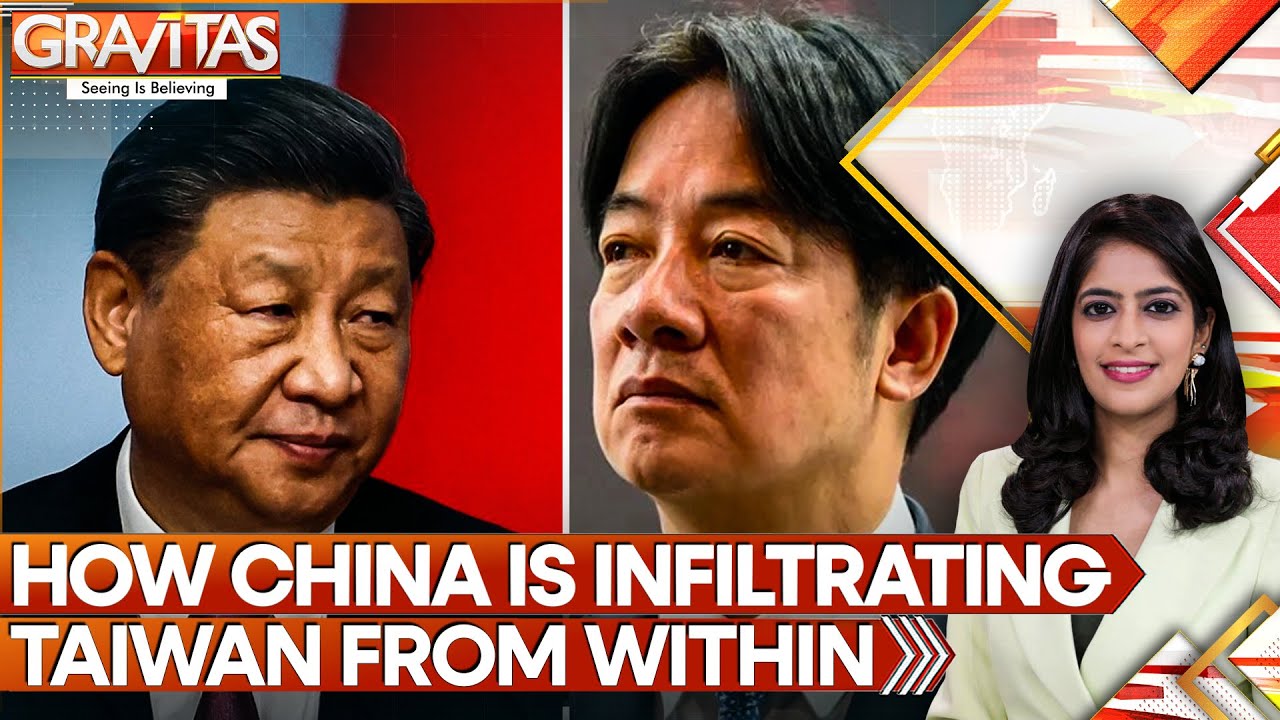 China’s Spy War on Taiwan: How Beijing Is Stealing Secrets Before Any Invasion | GRAVITAS