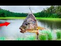 Fishing BIG BAITS for Pond MONSTERS!! (Craziness)