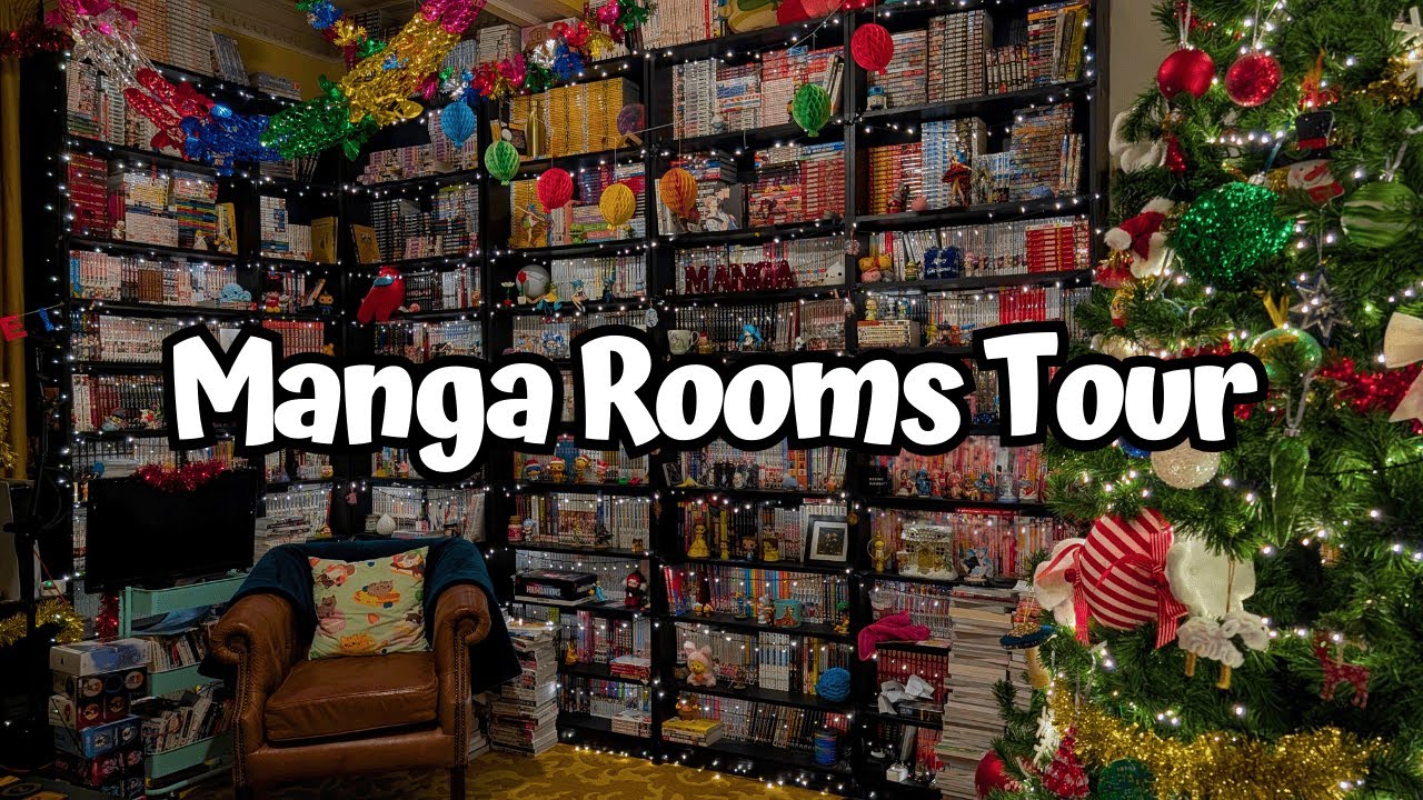 Manga Rooms Tour // 11,000+ Volumes // December 2025