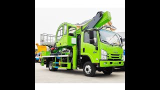 All Wheel Drive 4X4 4Wd Isuzu Kv100 Truck 34M Aerial Platform Lifting Truck Export O Russia