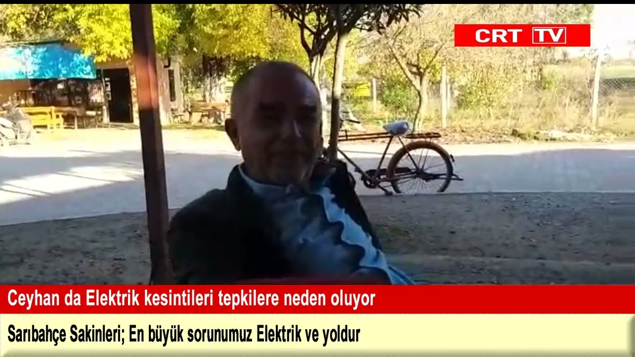 Sarıbahçe Sakinleri; En büyük sorunumuz Elektrik ve yoldur