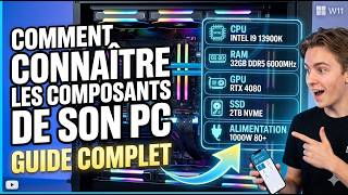 Voir ses composants PC en 2 secondes (Sans rien installer)