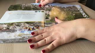 colorado magazine flip through | buena vista and salida | asmr soft spoken screenshot 4