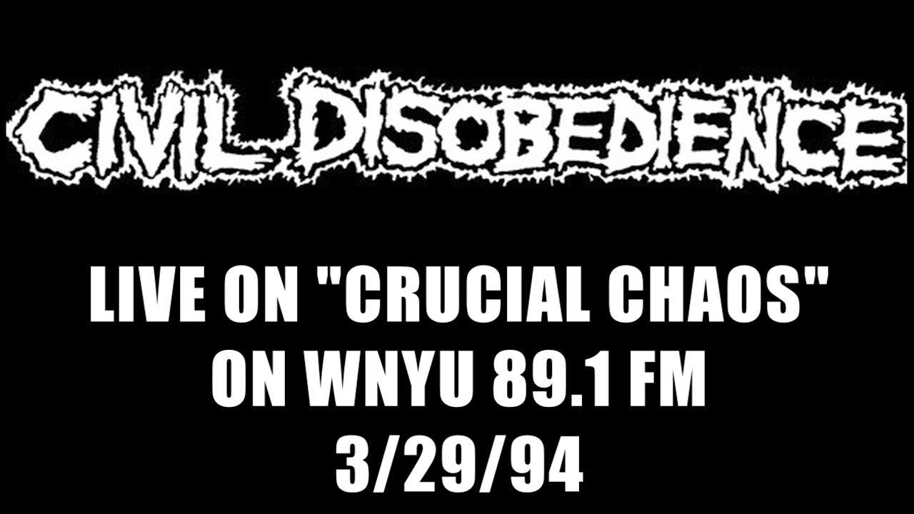 Civil Disobedience live on "Crucial Chaos" 3/29/94