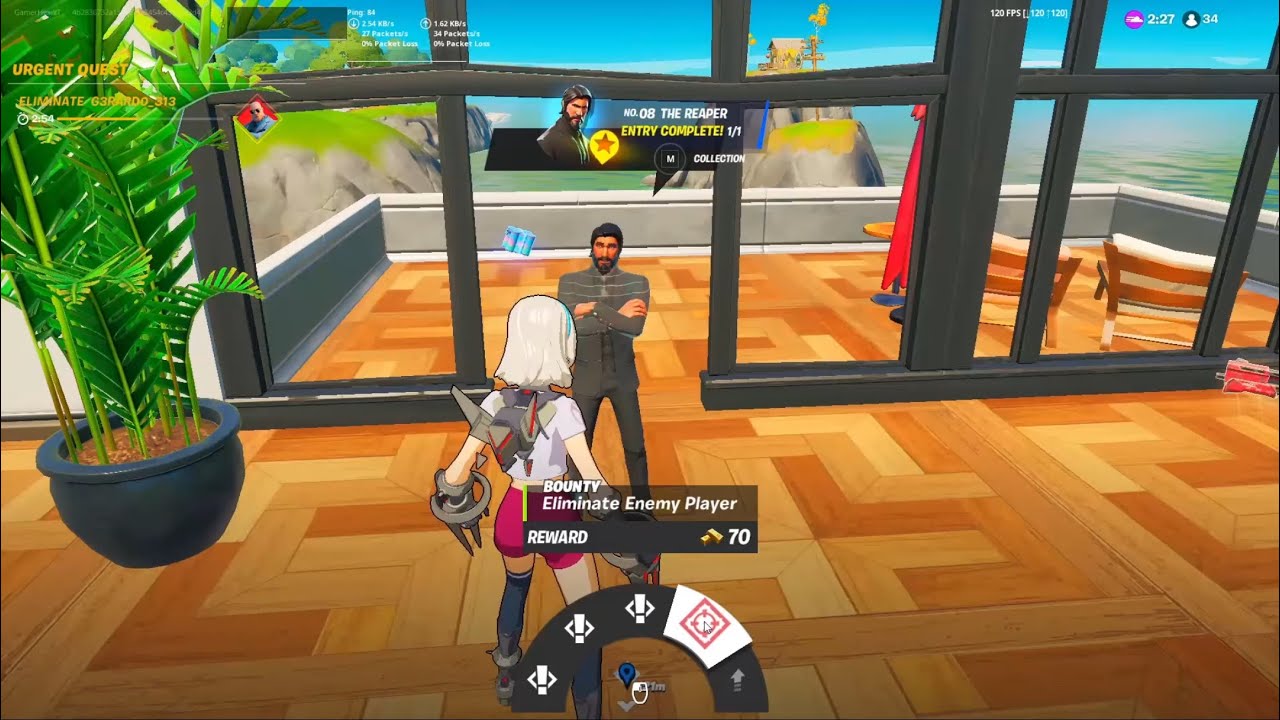 Reaper Fortnite Location The Reaper Boss Location 8 Fortnite Youtube