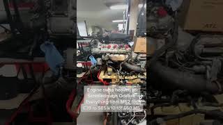 Big engine projects at Schmiedmann Odense! BMW e39, e60 V10 S85 restored and mounted by Schmiedmann