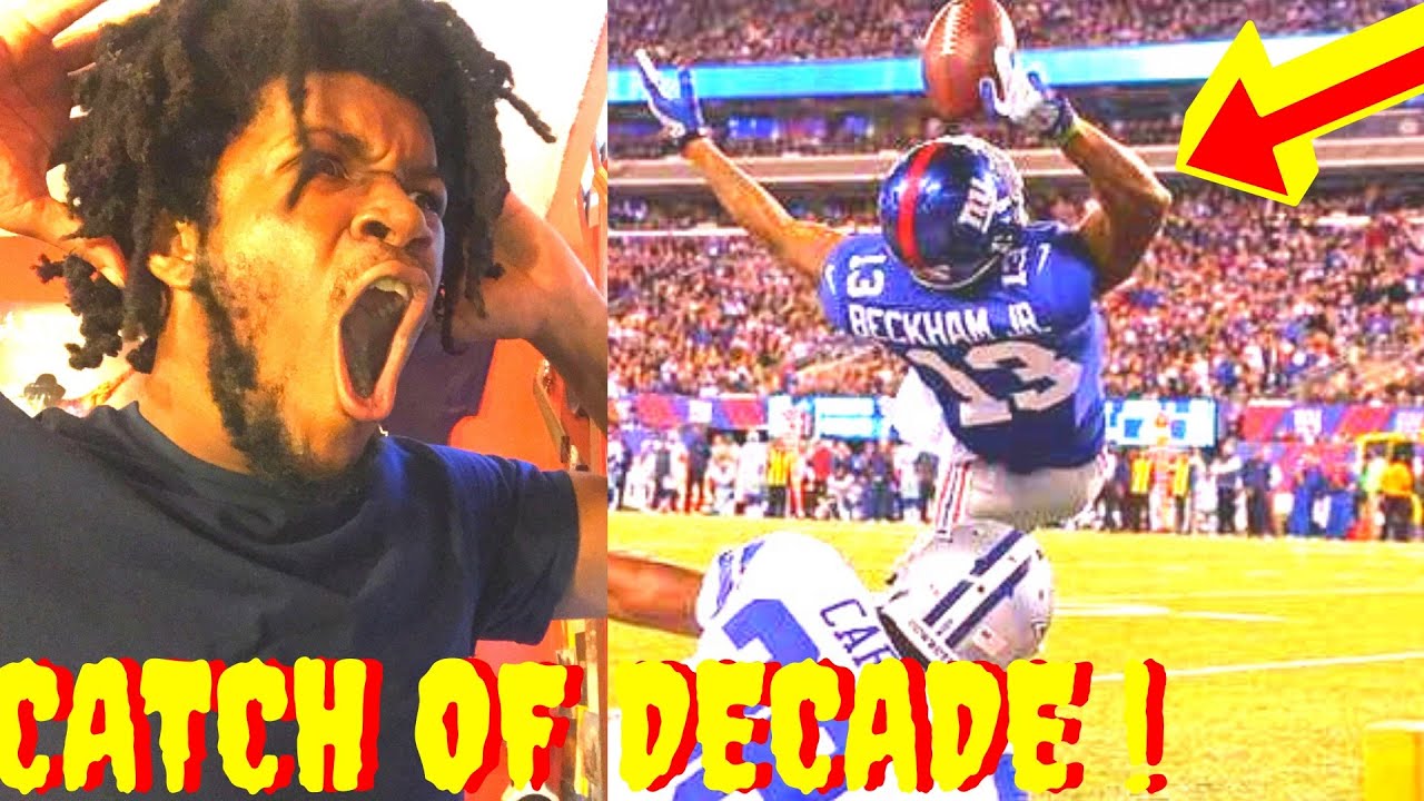 NFL REACTION NFL BEST CATCHES OF THE DECADE ! YouTube