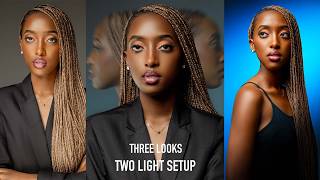 Two Light Setup: 3 Cinematic Lighting Looks (Beginner Friendly)