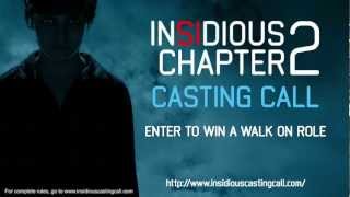 Insidious Chapter Two Casting Call