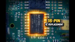 Removing and Replacing a 16‑Pin Flash IC | Soldertech Labs