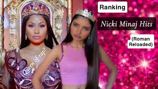 Ranking Nicki Minaj hits (Roman reloaded)