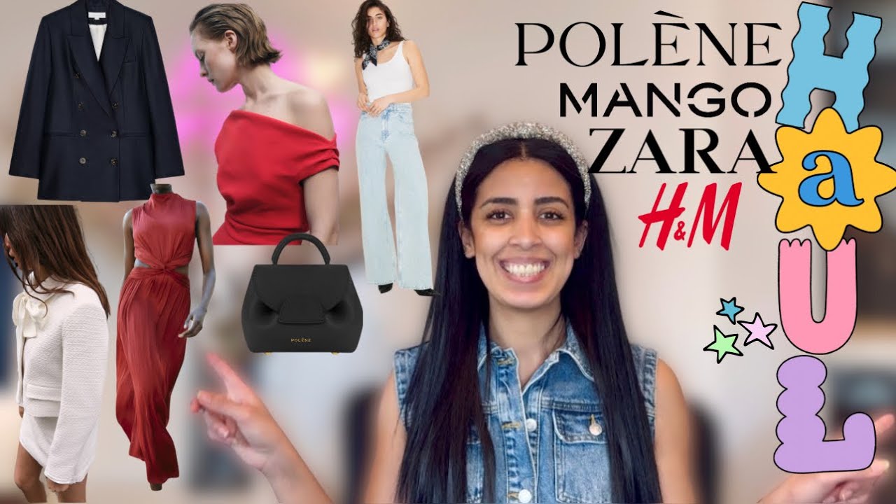 HAUL ZARA H&M Mango | UNBOXING POLÈNE