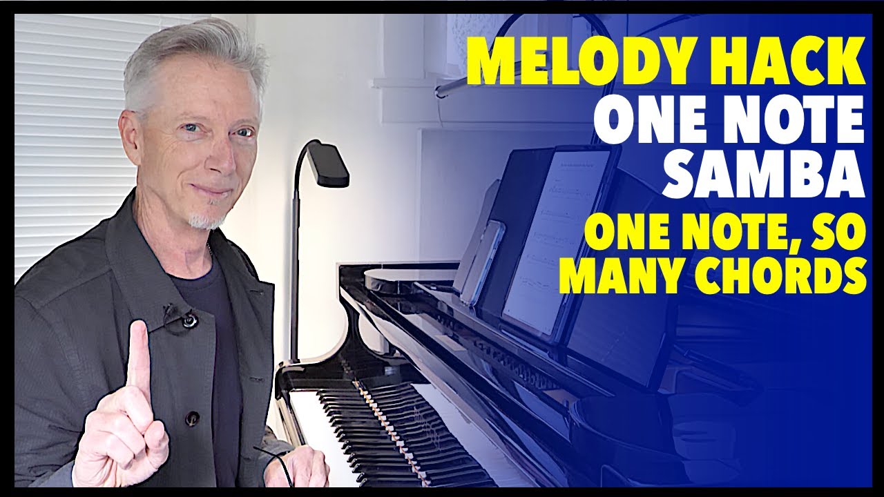 One Note Samba breakdown - Reharmonizing one note SO many ways