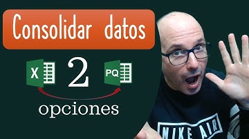 🚀 Como CONSOLIDAR DATOS o UNIR TABLAS en #excel  y #powerquery