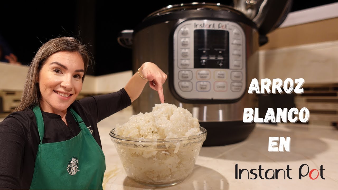 Arroz Blanco en Instant Pot por  primera vez🤔🍚