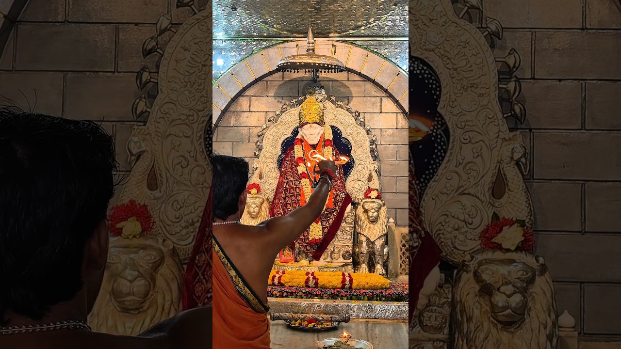Afternoon Harathi Darshan//SriSaiDarbar Maharaj - Nellore (15/10/26) #saibaba