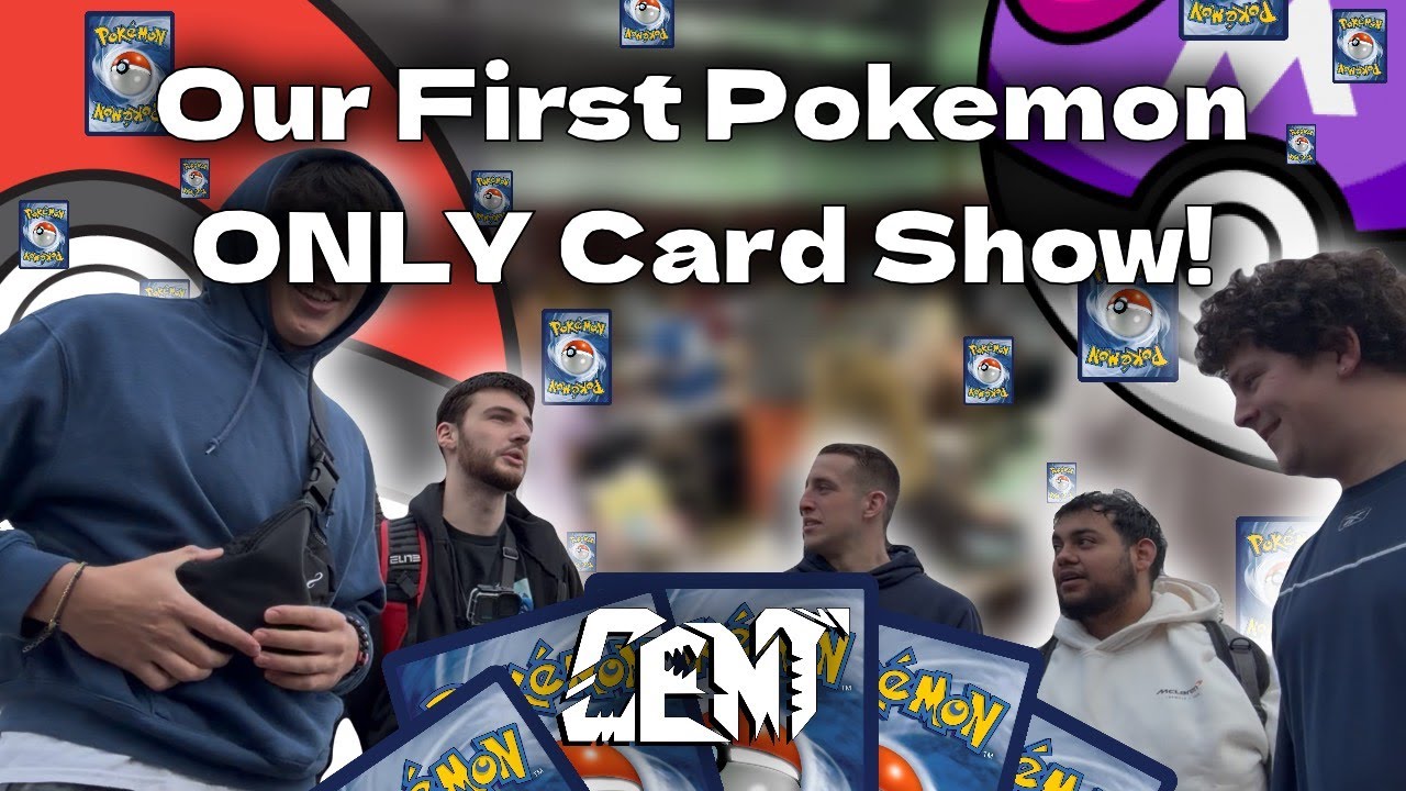 We Went To Our First Pokemon ONLY Card Show!