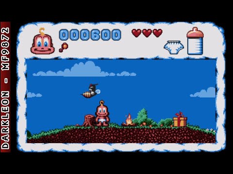 Baby Jo in Going Home © 1991 Loriciels - PC DOS - Gameplay