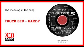 Video thumbnail of "Hardy-TRUCK BED with lyrics"
