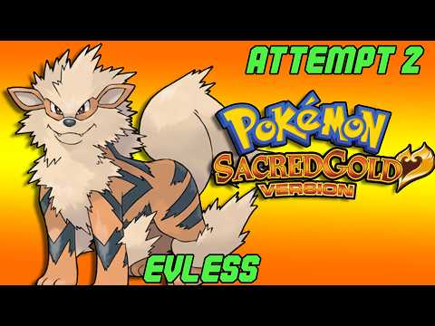 Sacred Gold Hardcore Nuzlocke Attempt 2 EVless Mega Vod