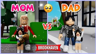 Mom Vs. Dad - Brookhaven Rp Roblox Brookhaven