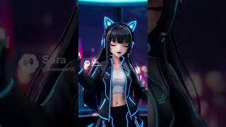 Brain Impulsion Energy  #catgirl #anime #animation #dance #memes #fun