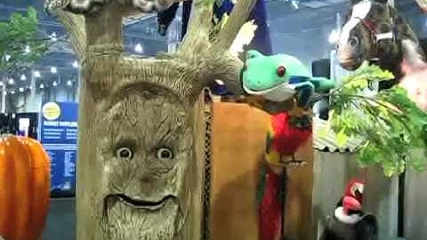 HAUNTEDPROPS.COM ANIMATED TALKING TREE