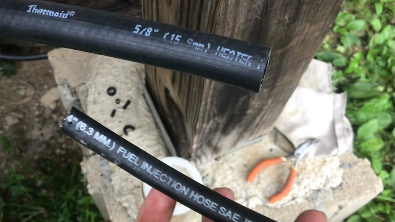 is rubber “fuel line” DIFFERENT than “radiator hoses”