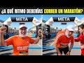 ¿A qué ritmo correr un Maratón? 🏃♂️ ¡NO LA CAGUES!