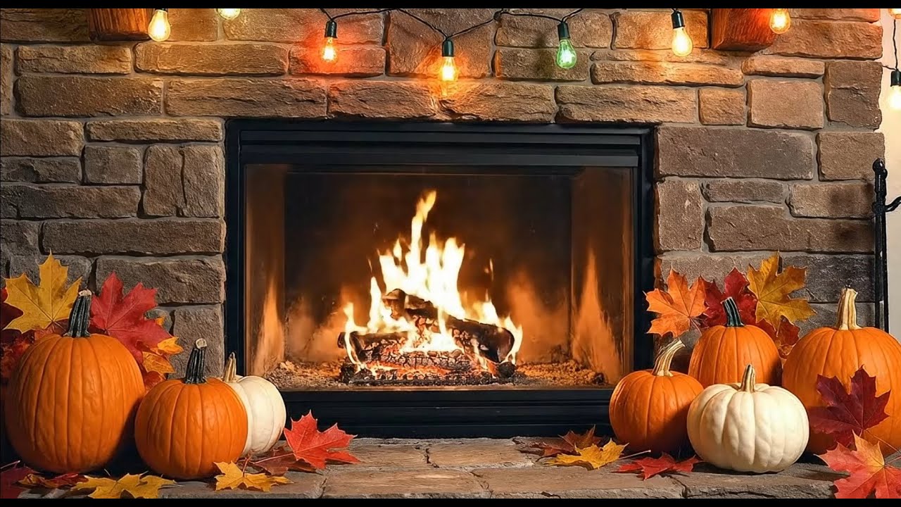 Live Warm Fire Sounds – Relax & Unwind