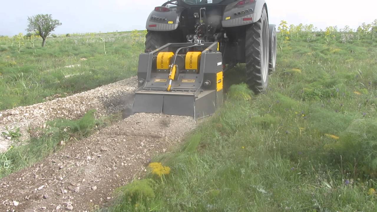 AGRI WORLD SRL - MECHANICAL CONSTRUCTION - ROCK CUTTER - FRESA PER ROCCIA