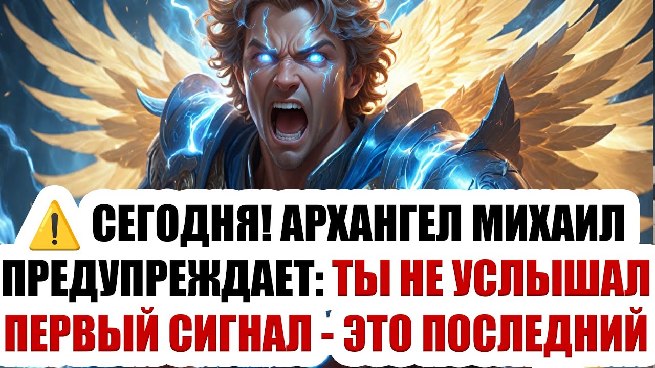 🚨СРОЧНОЕ ПРЕДУПРЕЖДЕНИЕ! АРХАНГЕЛ МИХАИЛ ГОВОРИТ: ПРЯМО СЕЙЧАС РЕШАЕТСЯ ТВОЯ СУДЬБА. НЕ ПРОПУСТИ ЭТО