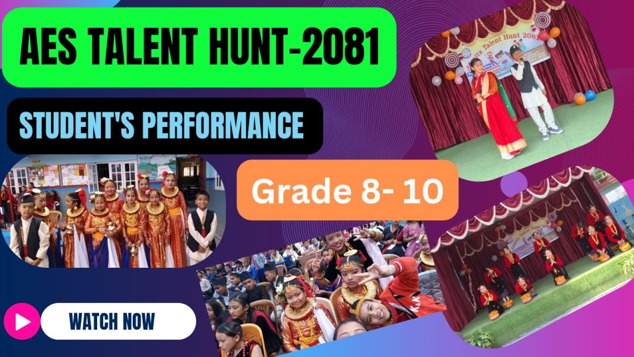 Asmita English School  Dance Competition 2081.