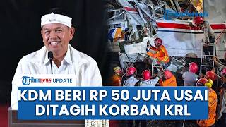 Ditagih Korban Kecelakaan Kereta Bekasi Timur, Dedi Mulyadi Berikan Bantuan Susulan Rp 50 Juta