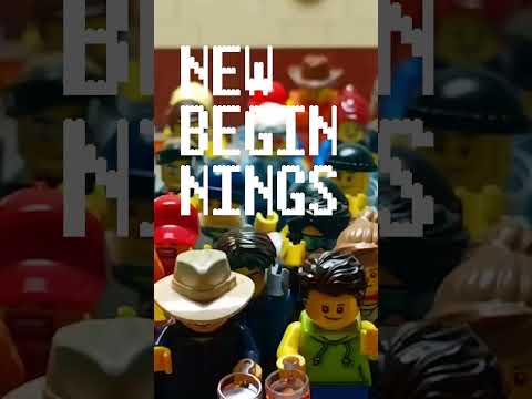 NEW BEGINNINGS is out! Stream it punk. #rockmusic #animation #punkrock #legostopmotion #lego